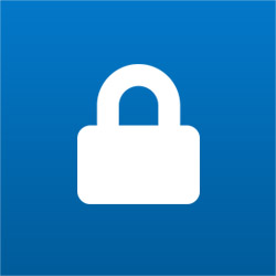 computer monitor with shield background